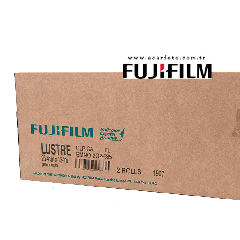 Fuji 25,4cmx124m Crystal Archive Lustre(Mat) Fotoğraf Kağıdı – 1 Rulo